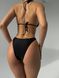 Чёрный пляжный комплект купальник + туника M SW3477 фото 8