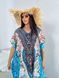 Різнокольорова сукня-туніка PLUS SIZE універсальна L&ndash;6XL SW655 фото 4