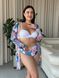 Разноцветный пляжный комплект купальник + туника XL&ndash;2XL SW1285/1-xl фото 1