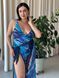 Різнокольоровий суцільний купальник PLUS SIZE з парео XL&ndash;4XL SW1552-xl фото 9