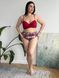 copy_Раздельный купальник PLUS SIZE бордовый с принтом XL&ndash;4XL SW3697-xl фото 4